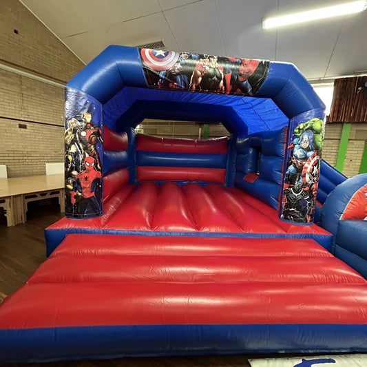 Superhero Red & Blue Bounce 'n' Slide