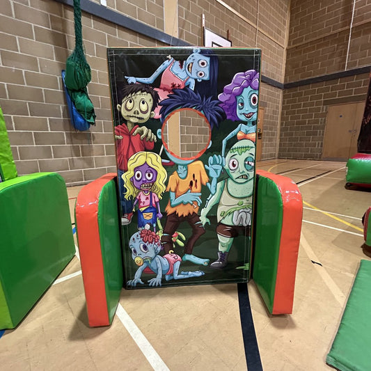 Zombies ‘Face in Hole’  Peek a Boo Green & Orange