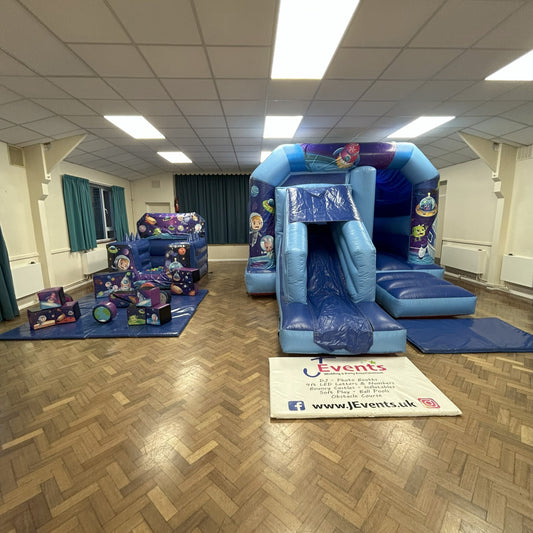 Blue Space 2 Bounce 'n' Slide