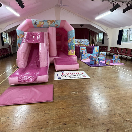 Pink Bounce 'n' Slide Mermaid 2 Themed