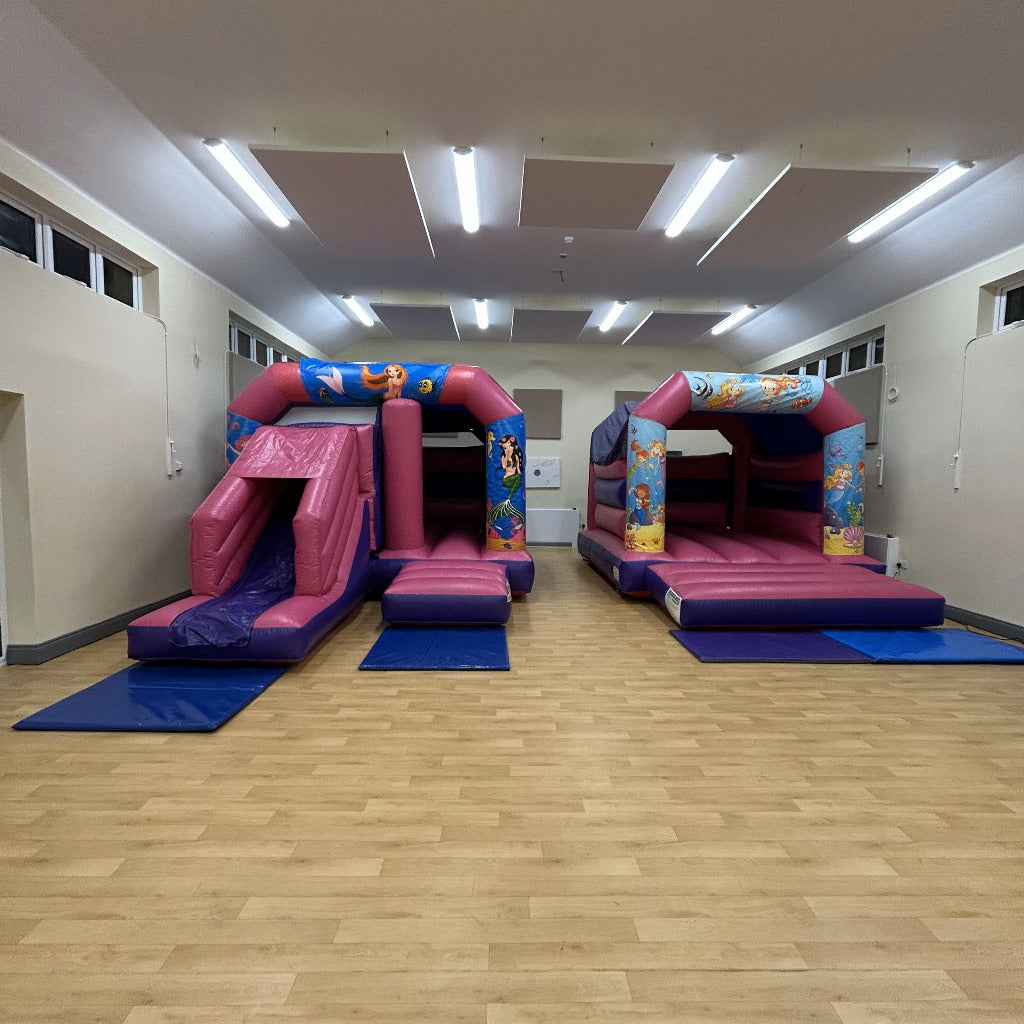 Mermaid Bouncy Castle & Bounce 'n' Slide Package
