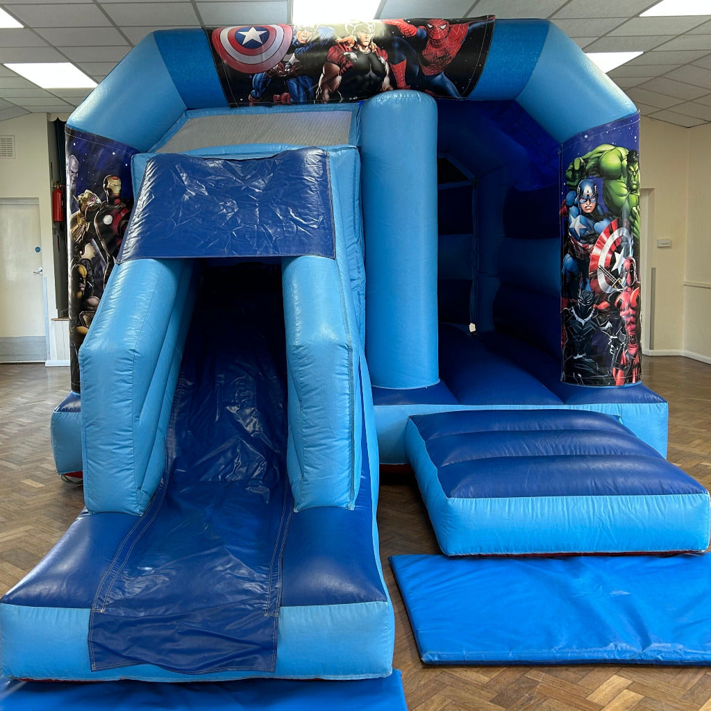 Superhero Bounce 'n' Slide Blue Marvel