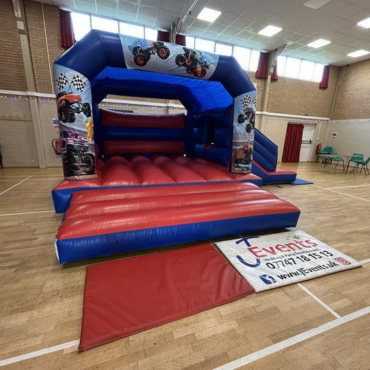 Monster Truck Red & Blue Bounce 'n' Slide