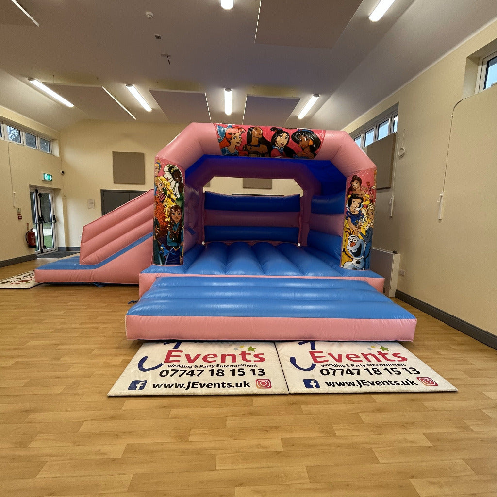 Princess 1 Pastel Pink & Pastel Blue Bounce 'n' Slide