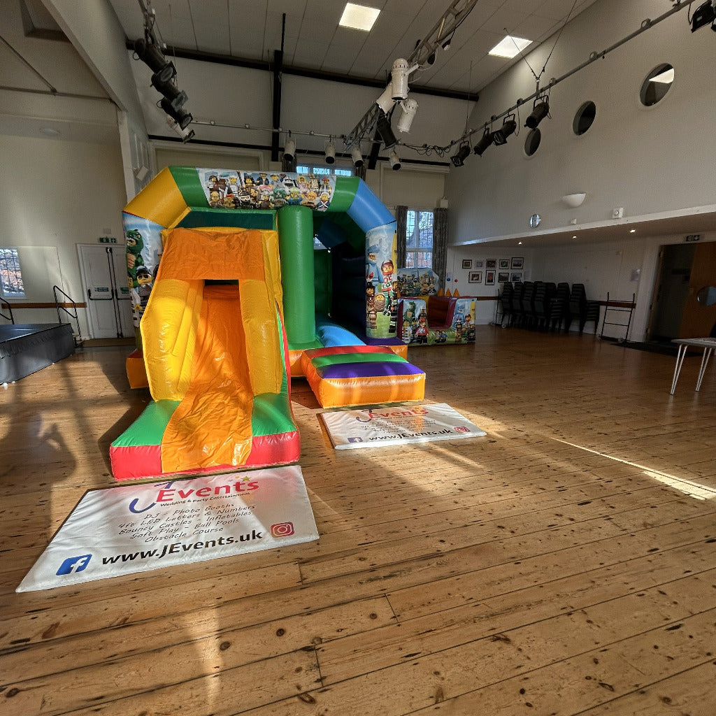 Lego Multicoloured Bouncy Castle & Ball Pool