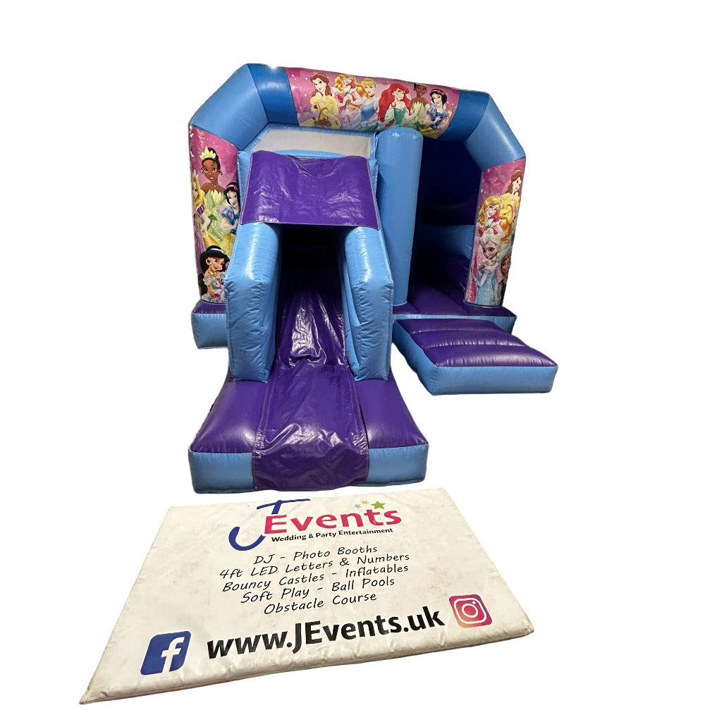 Blue & Purple Bounce 'n' Slide Princess 2