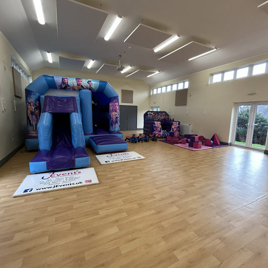 KPop Demon Hunters Blue & Purple Bounce 'n' Slide