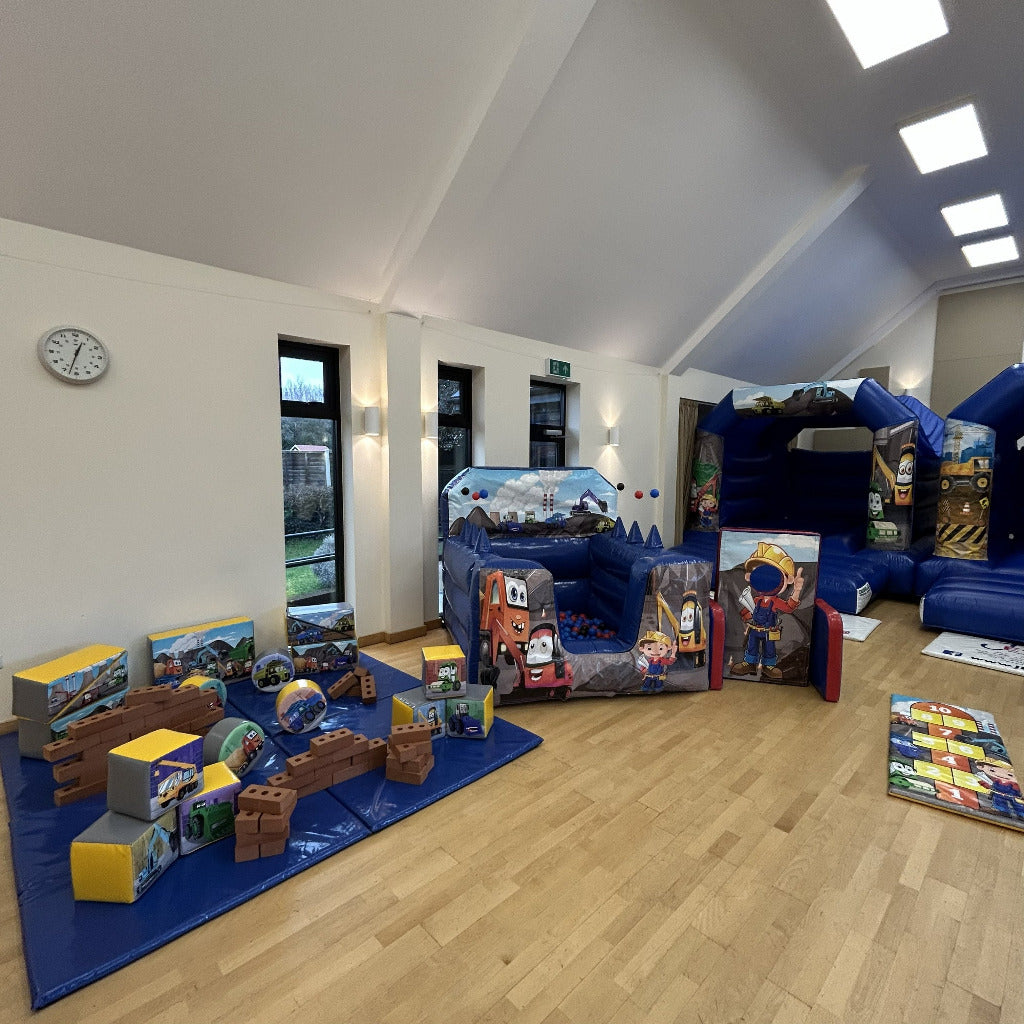 Construction Cartoon Soft Play Shapes