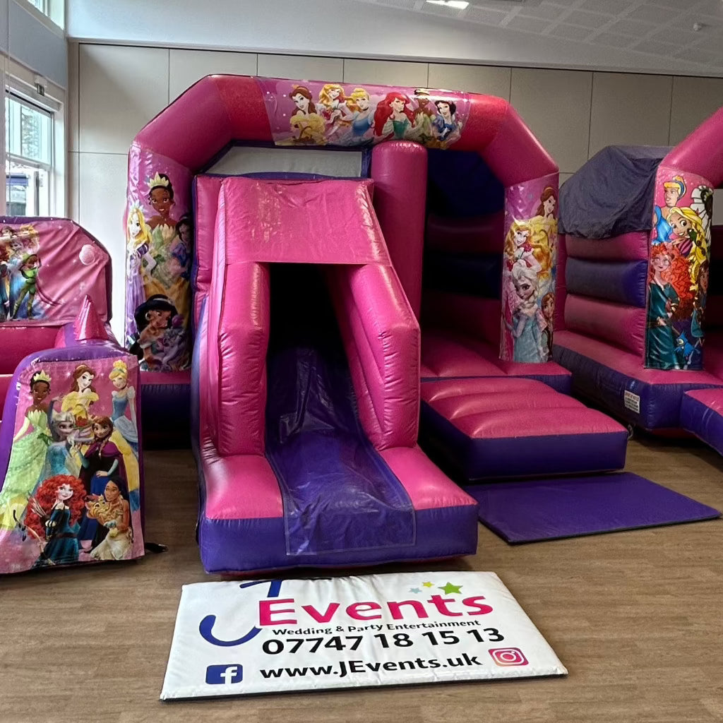 Pink & Purple Bounce 'n' Slide Princess