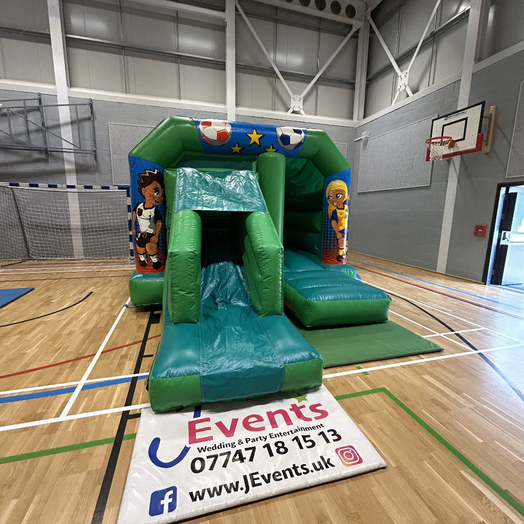 Football Bounce n Slide Green
