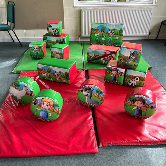 Farm Soft Play Shapes