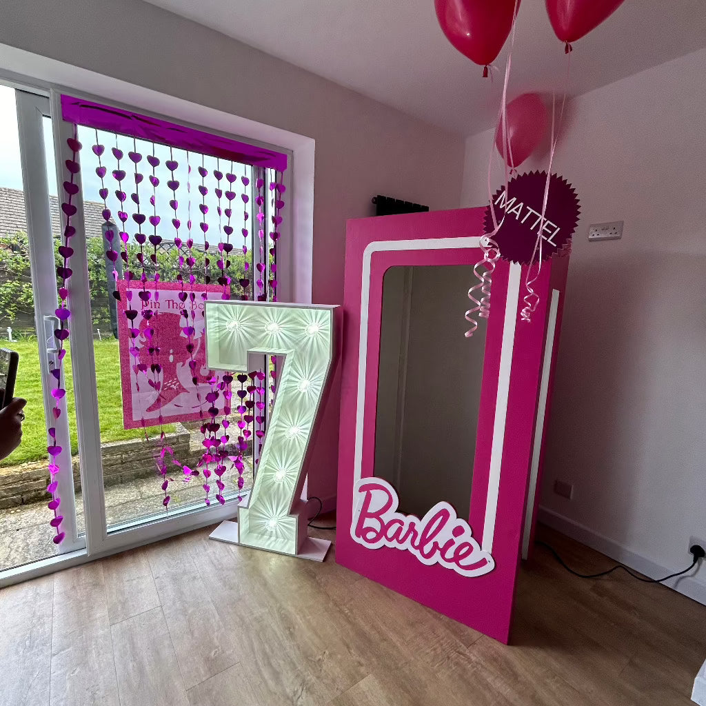 6ft Wooden Barbie Selfie Box