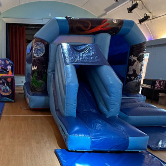 Red & Blue Space 2 Bounce 'n' Slide