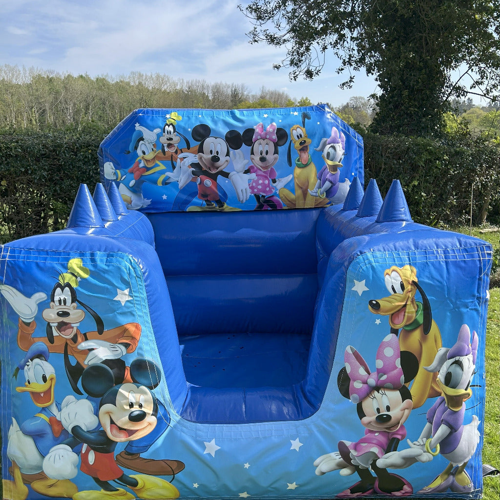 Mouse Blue Inflatable Ball Pool Air Juggler