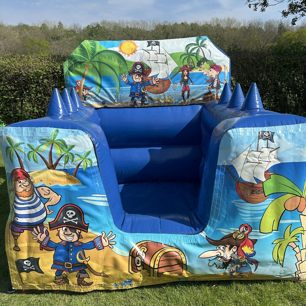 Pirate Blue Inflatable Ball Pool Air Juggler