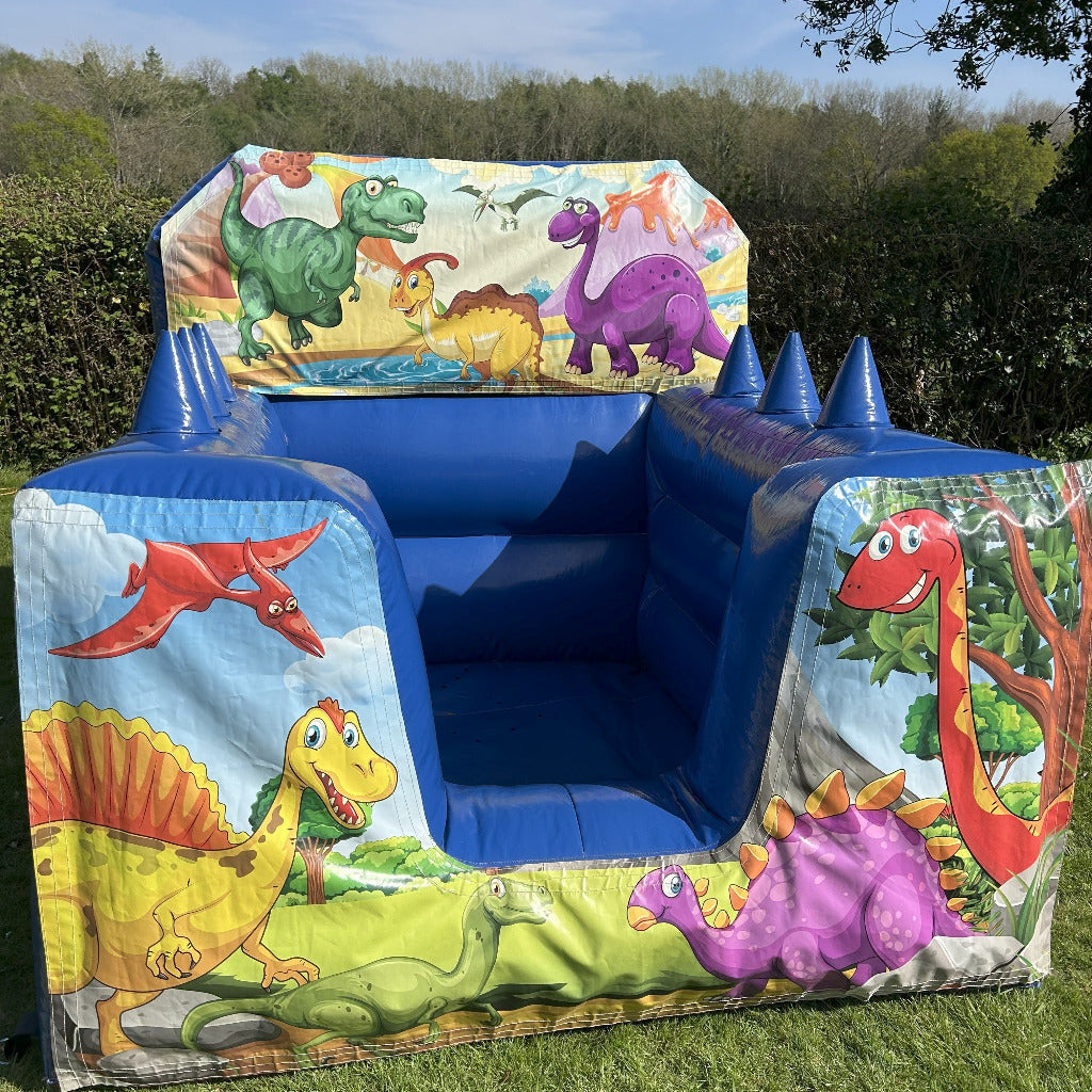 Dinosaur Blue Inflatable Ball Pool Air Juggler