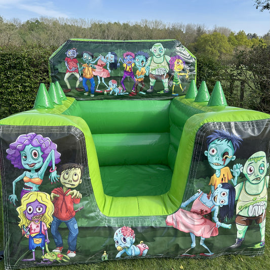 Zombies Green Inflatable Ball Pool Air Juggler