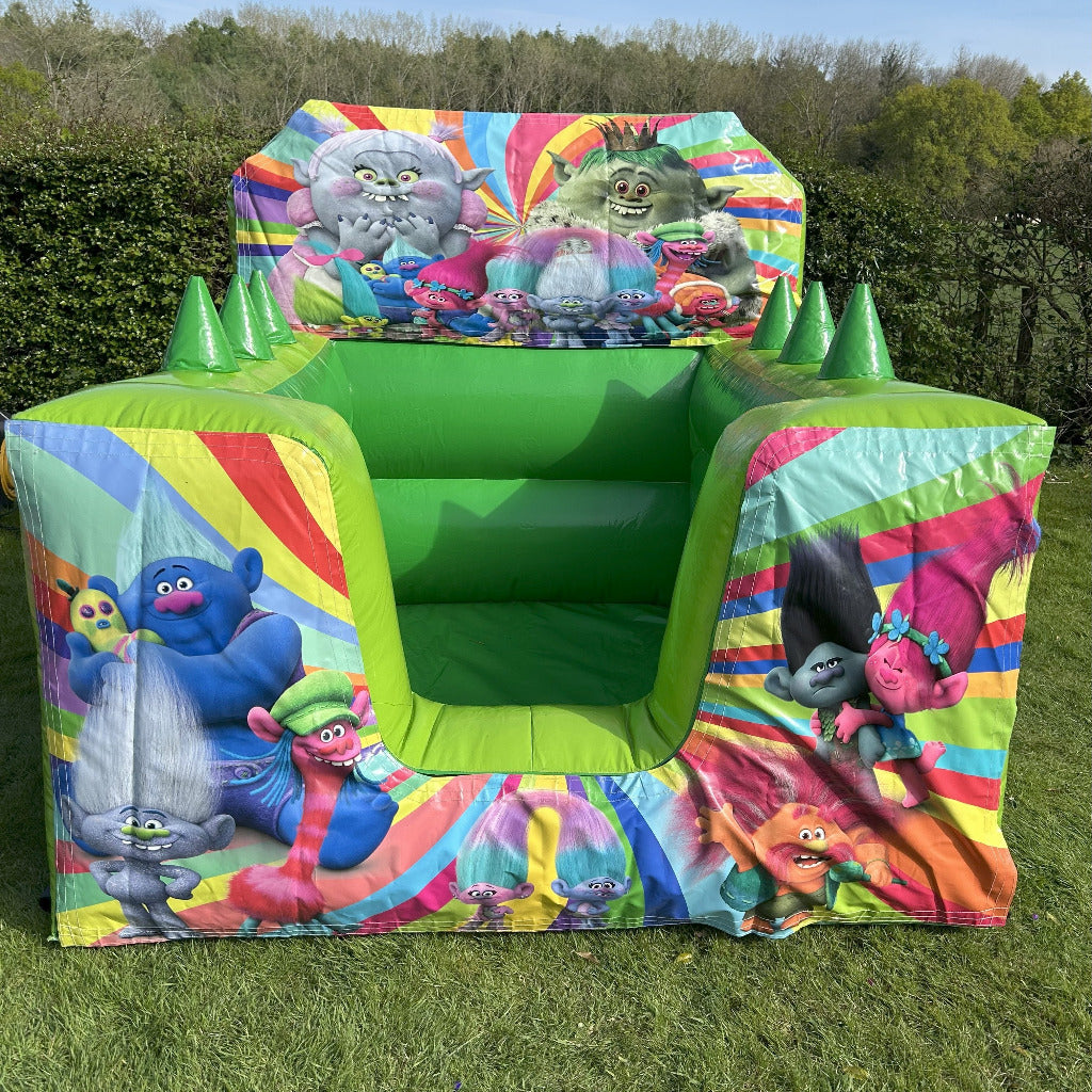 Green Troll Inflatable Ball Pool Air Juggler