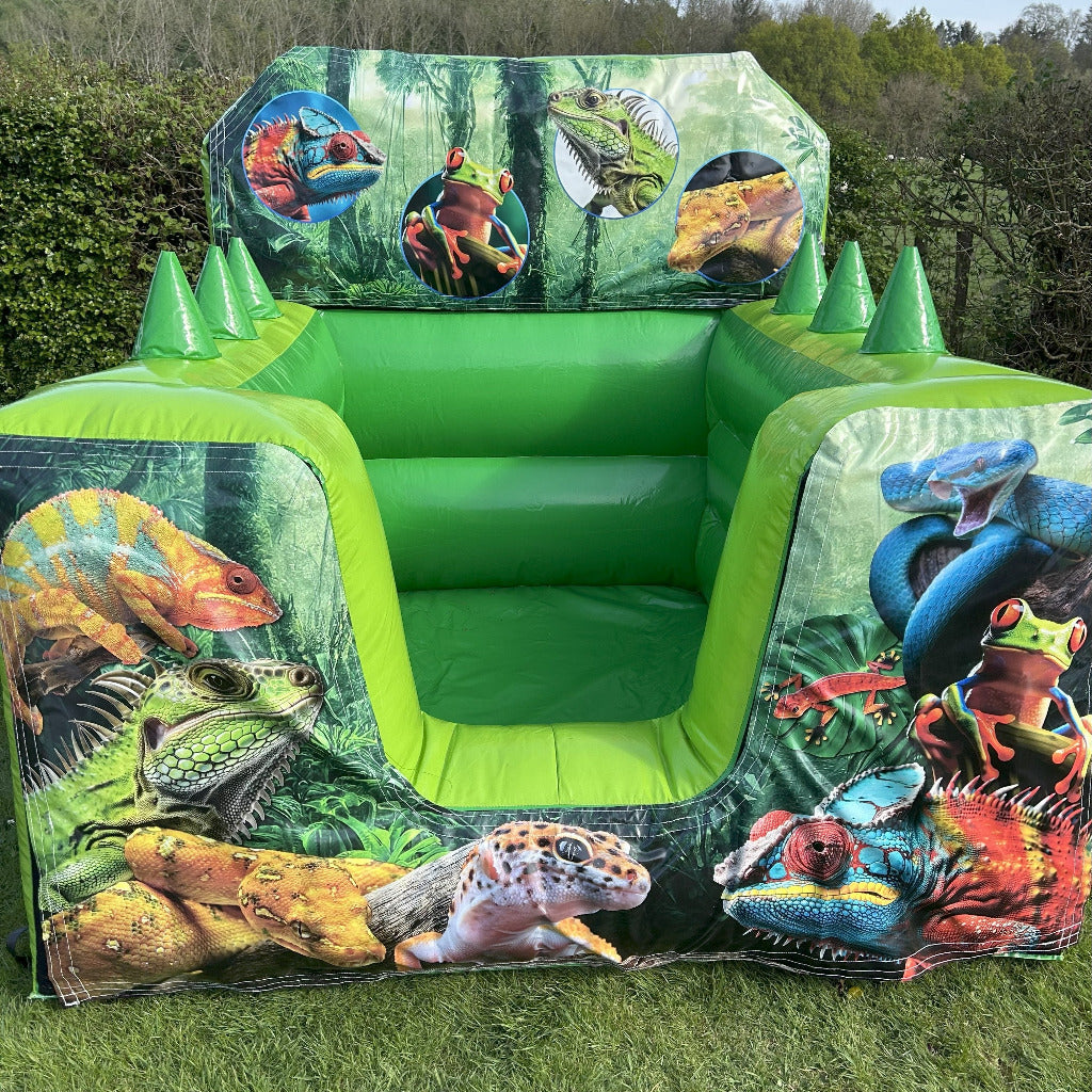 Reptiles Green Inflatable Ball Pool Air Juggler