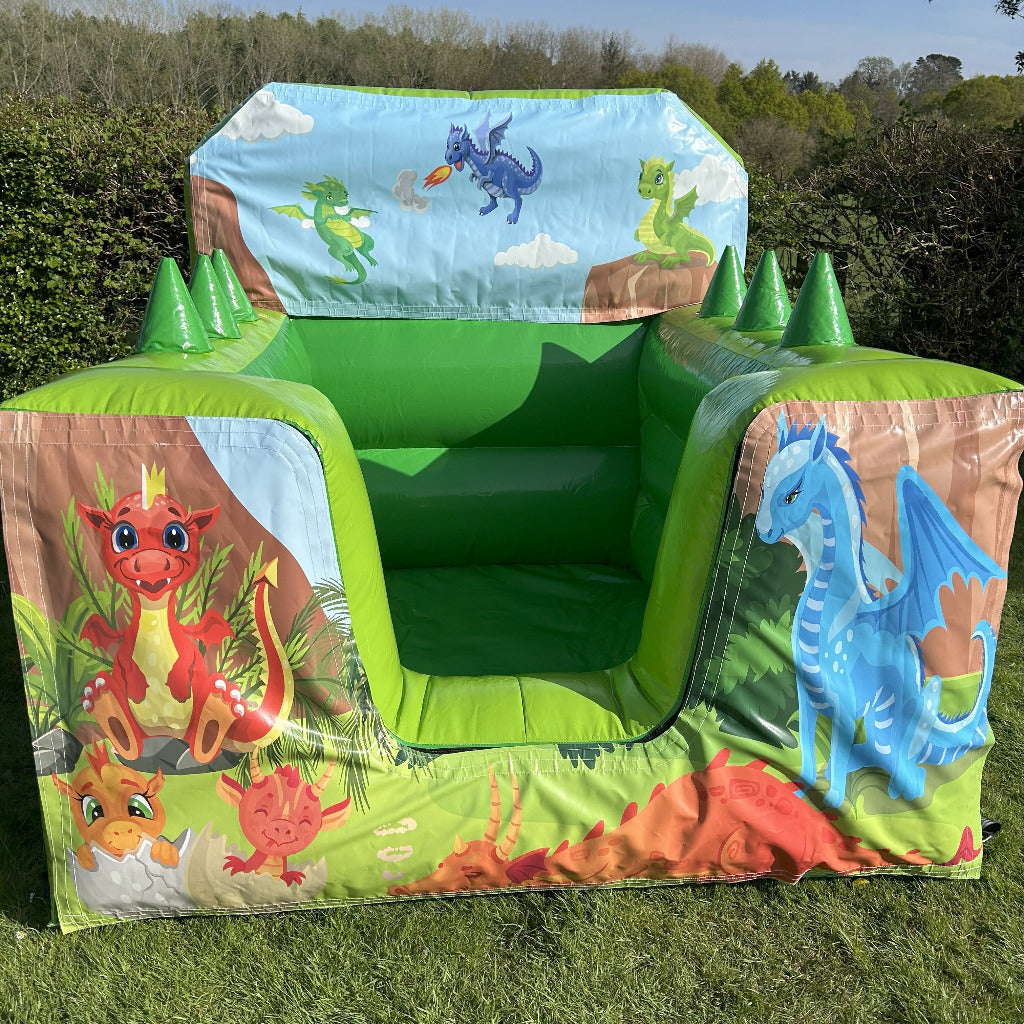 Dragon Green Inflatable Ball Pool Air Juggler