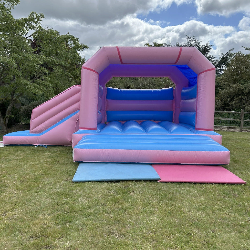 Pastel Pink & Pastel Blue Bounce 'n' Slide Plain