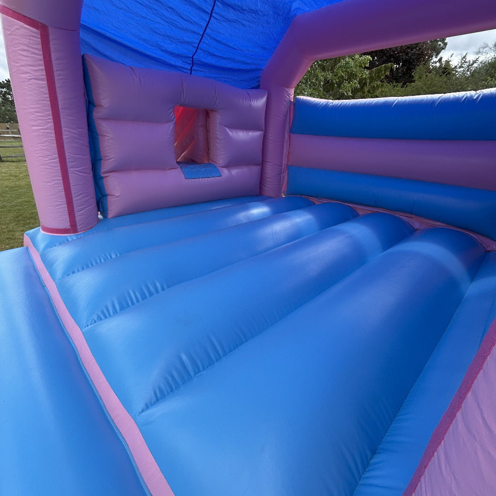 Pastel Pink & Pastel Blue Bounce 'n' Slide Plain
