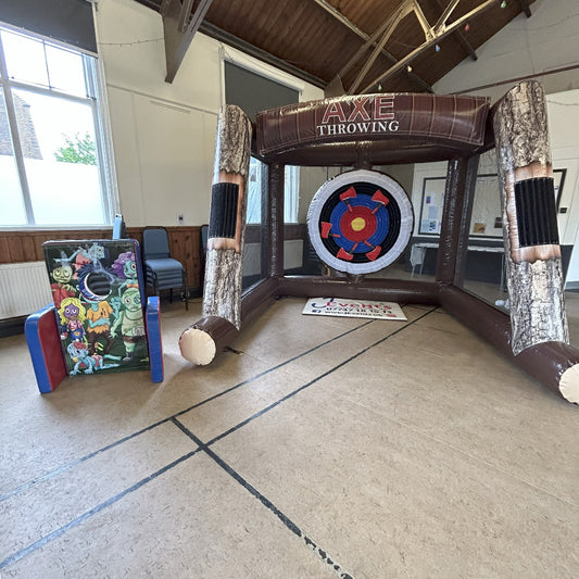 Inflatable Axe Throwing
