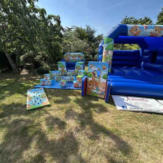 Teddy Bear Picnic, Ball Pool, Soft Play, Hopscotch & Face In The Hole Package