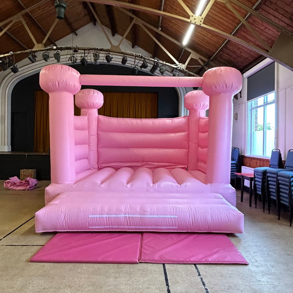 2 x Pastel Bouncy Castles