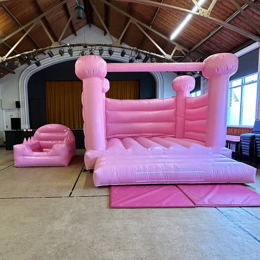 Pastel Purple Bouncy Castle & Pastel Purple Ball Pool