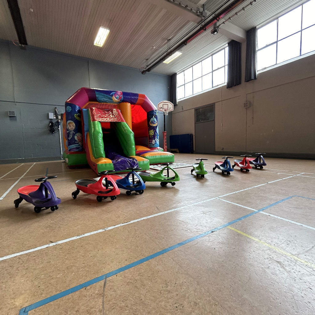 Multicoloured Bounce 'n' Slide Space Themed 2