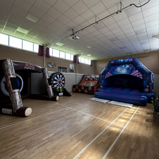 Package Deal H Dartboard Basketball Axe Throwing Shoot n Score