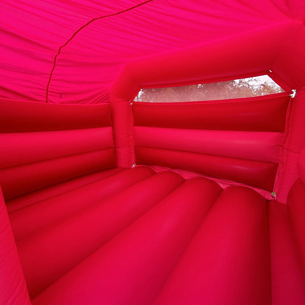Pink & Purple Bounce 'n' Slide Jungle Themed 2