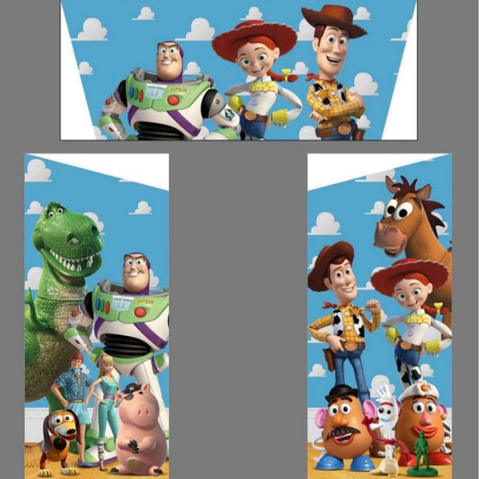 Blue & Green Bouncy Castle Toy Story Themed