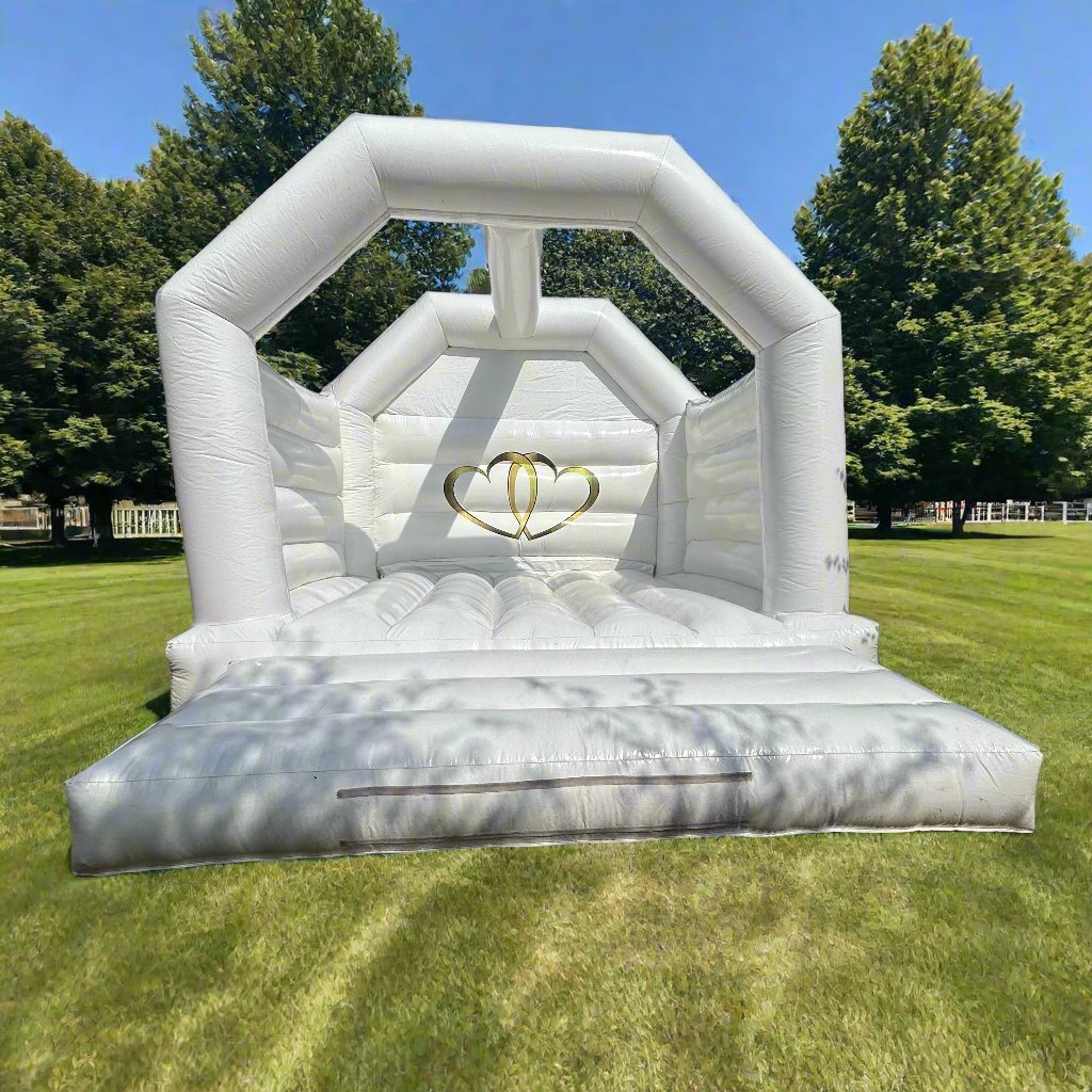 White Bouncy Castle