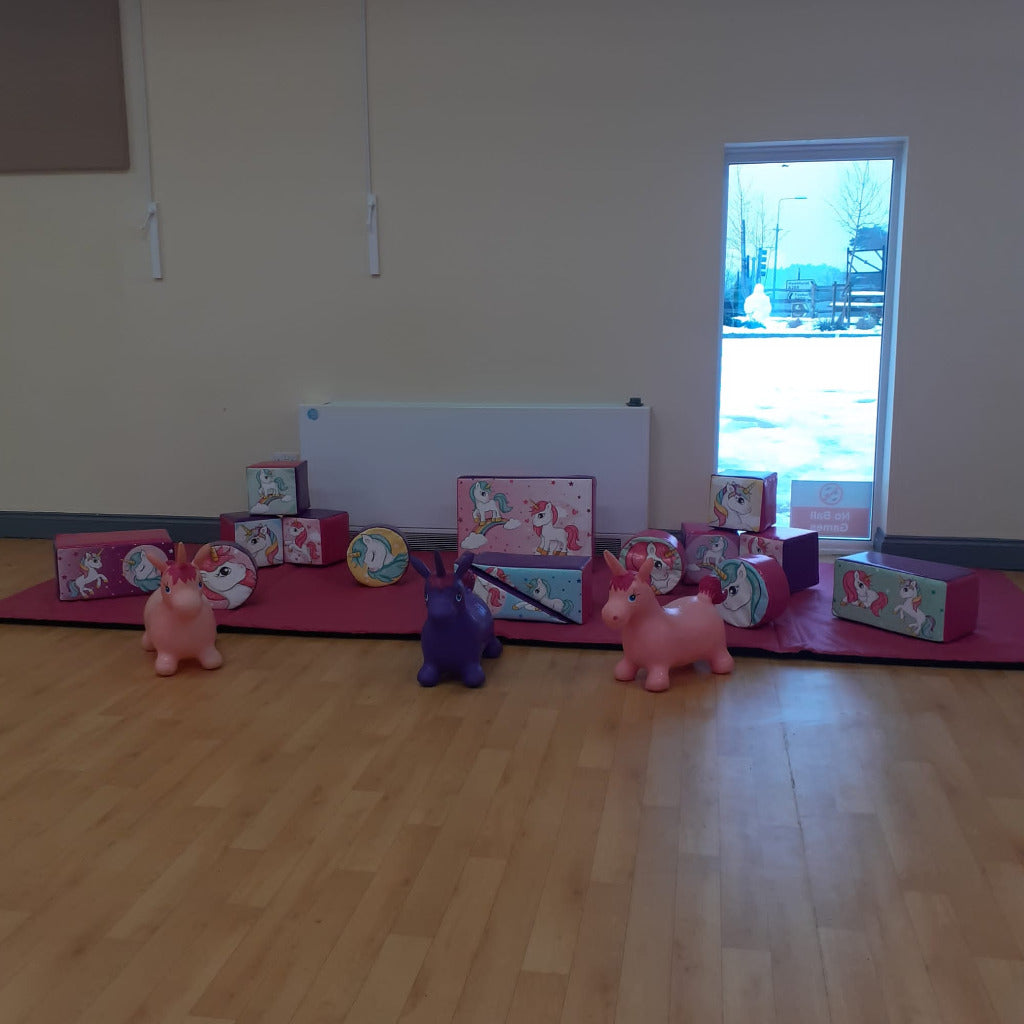 Cute Unicorn Soft Play Shapes