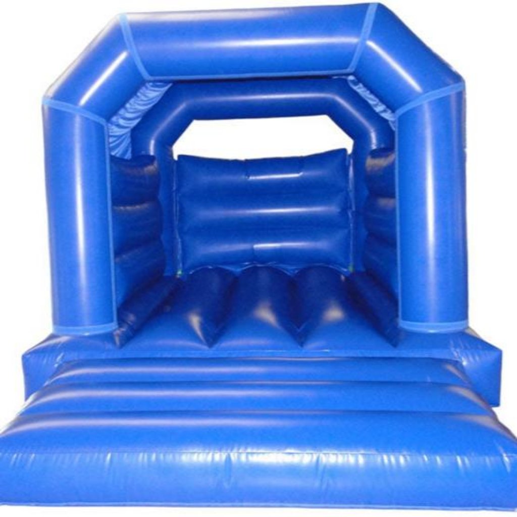 Blue Bouncy Castle Plain