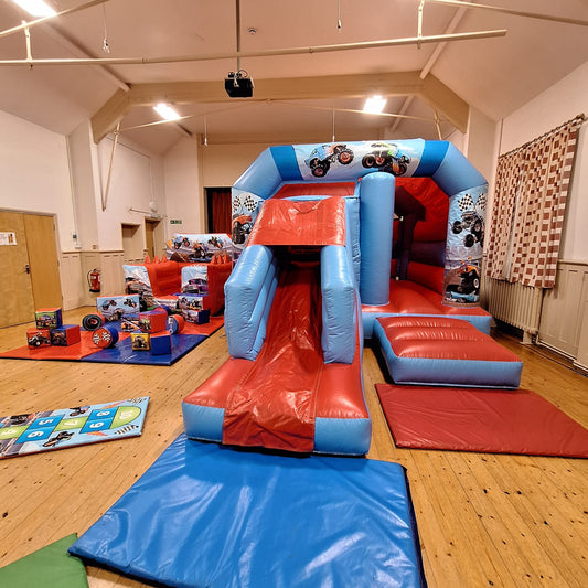 15 x Monster Truck Soft Play Shapes