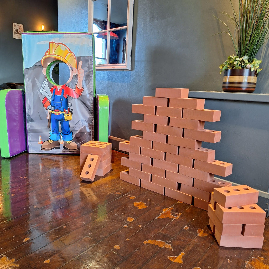 Soft Play Foam Building Bricks Construction Set