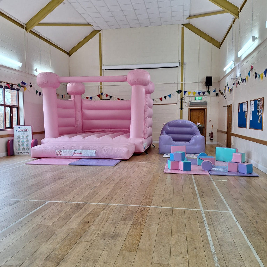 Multicoloured Pastel Soft Play Shapes
