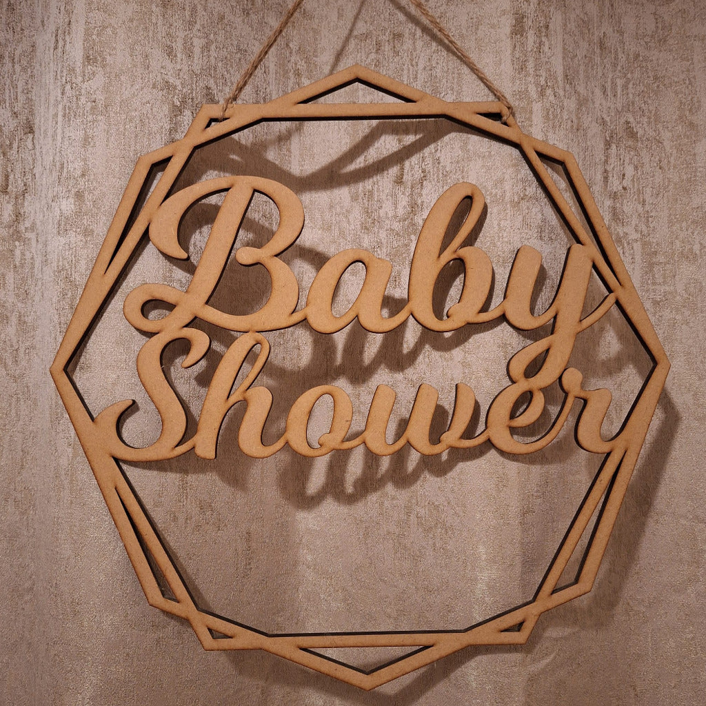 Wooden Hanging Sign