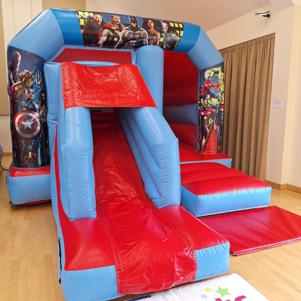 Superhero Bounce 'n' Slide Red & Blue