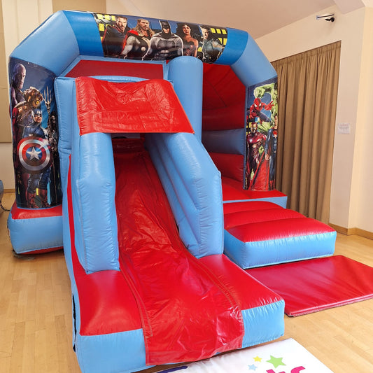 Superhero Bounce 'n' Slide Red & Blue