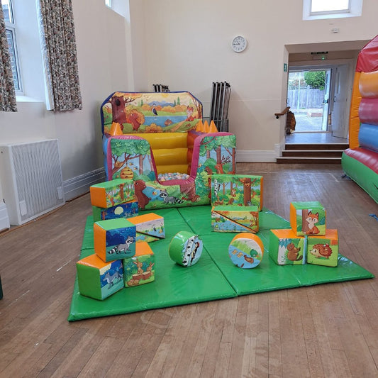 Woodland Multicoloured Inflatable Ball Pool Air Juggler