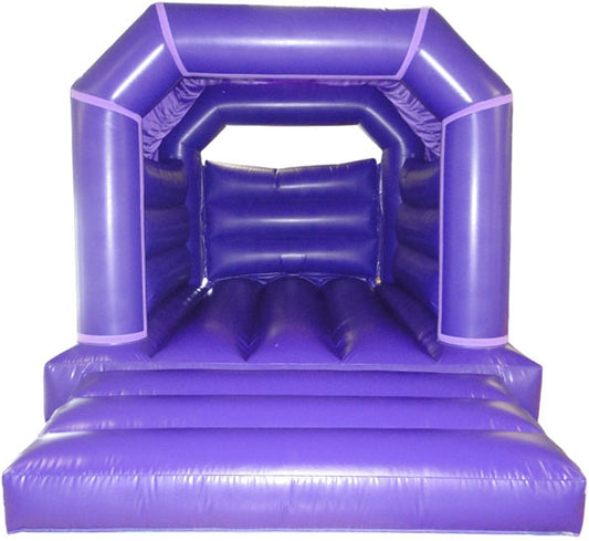 Purple Bouncy Castle Plain