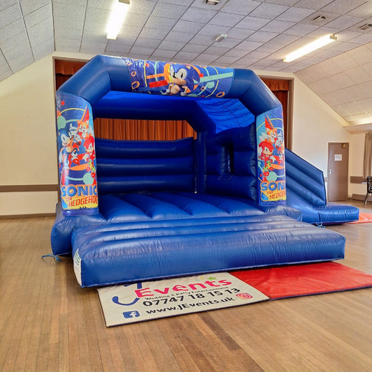 Sonic The Hedgehog Themed Blue Bounce 'n' Slide