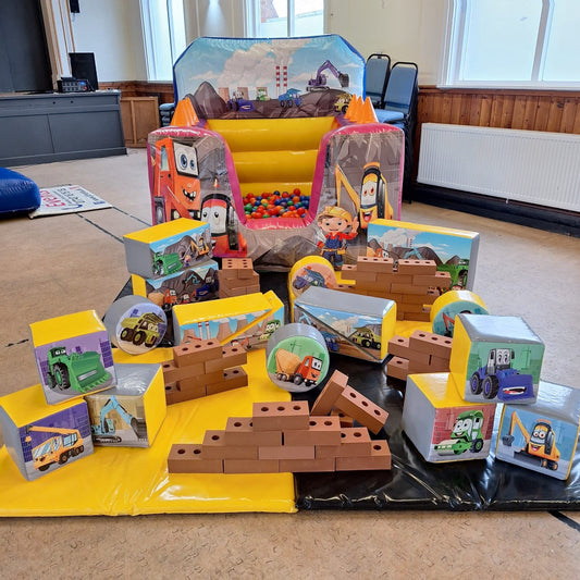 Soft Play Foam Building Bricks Construction Set