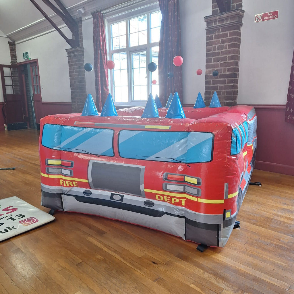 Firefighter / Fire Engine Inflatable Ball Pool Air Juggler