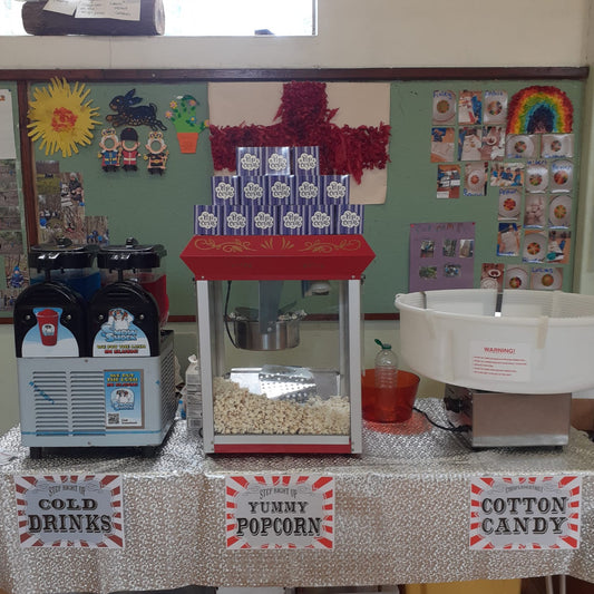 Candy Floss, Popcorn & Slush Machine