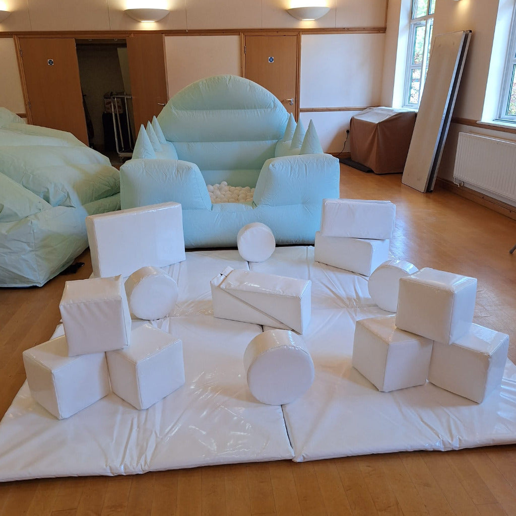 White Soft Play Shapes